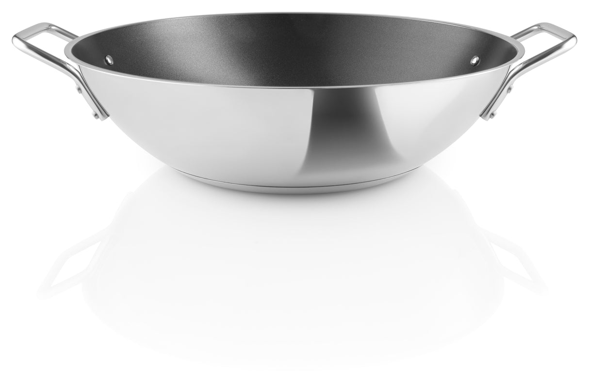 Stainless Steel Wok 5.0 l 32 cm ceramic Slip-Let® coating