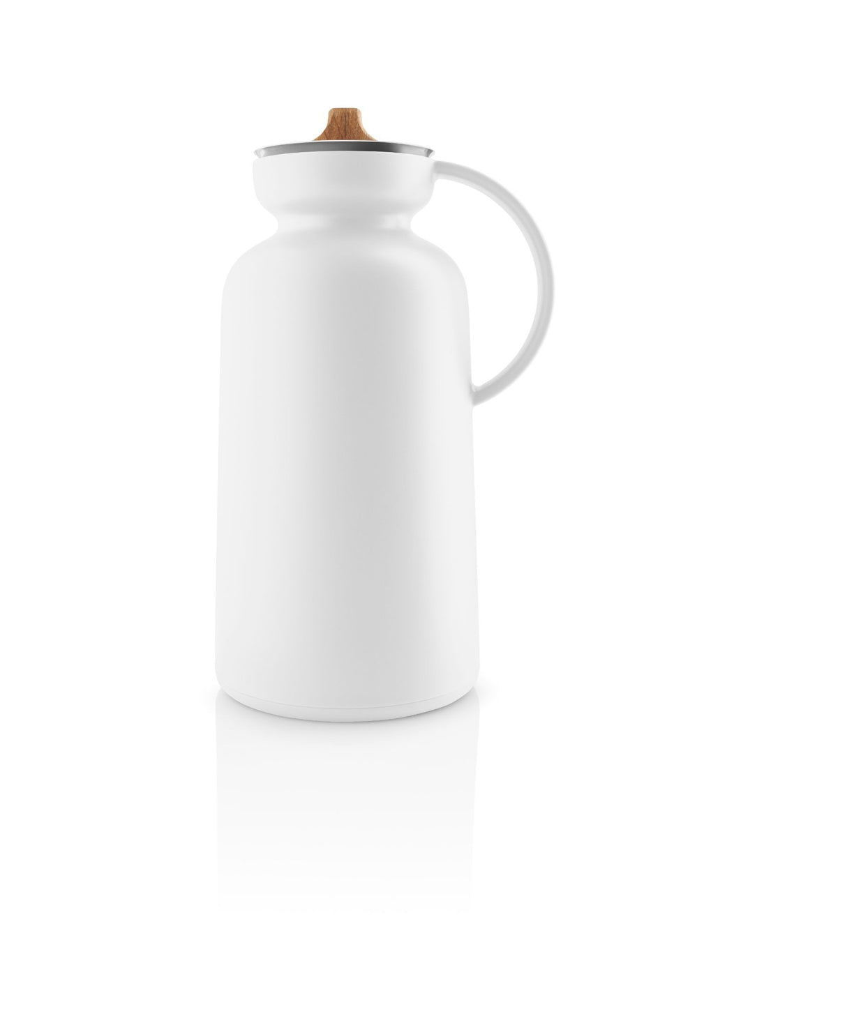 Silhouette vaccum jug 1l white