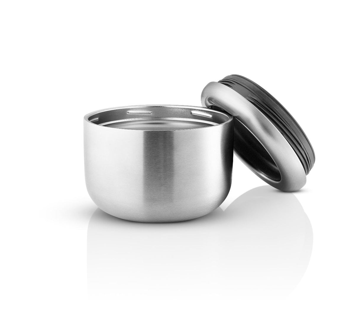 To Go thermo mealbox 710 ml steel/black