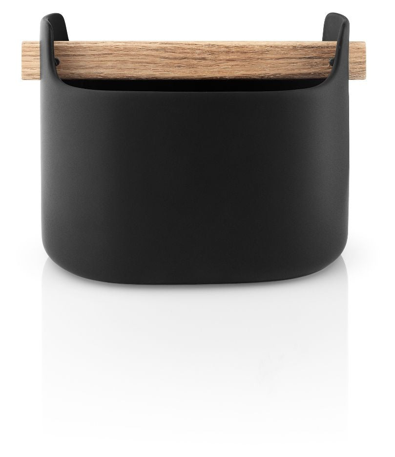 Toolbox low 15 cm Black