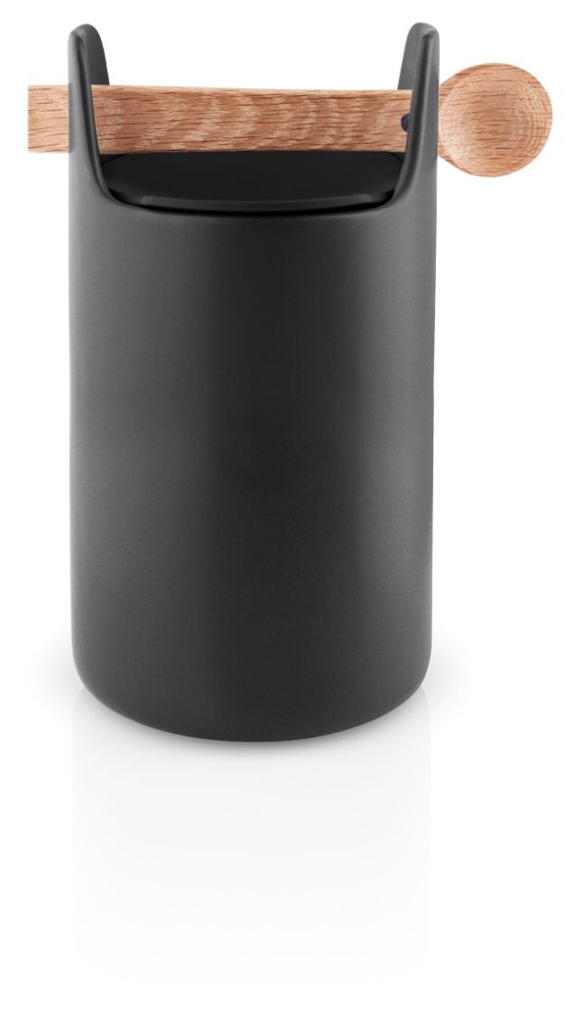 Nordic kitchen Toolbox w/spoon H 20 cm black