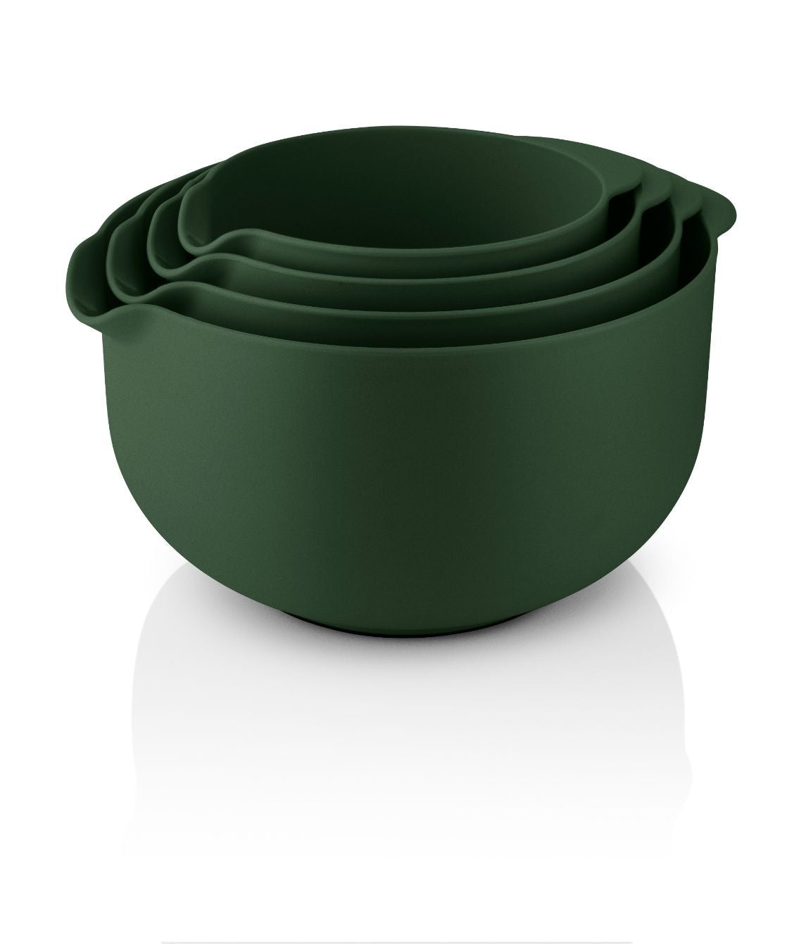 Eva mixing bowl set 4 pcs. Emerald green