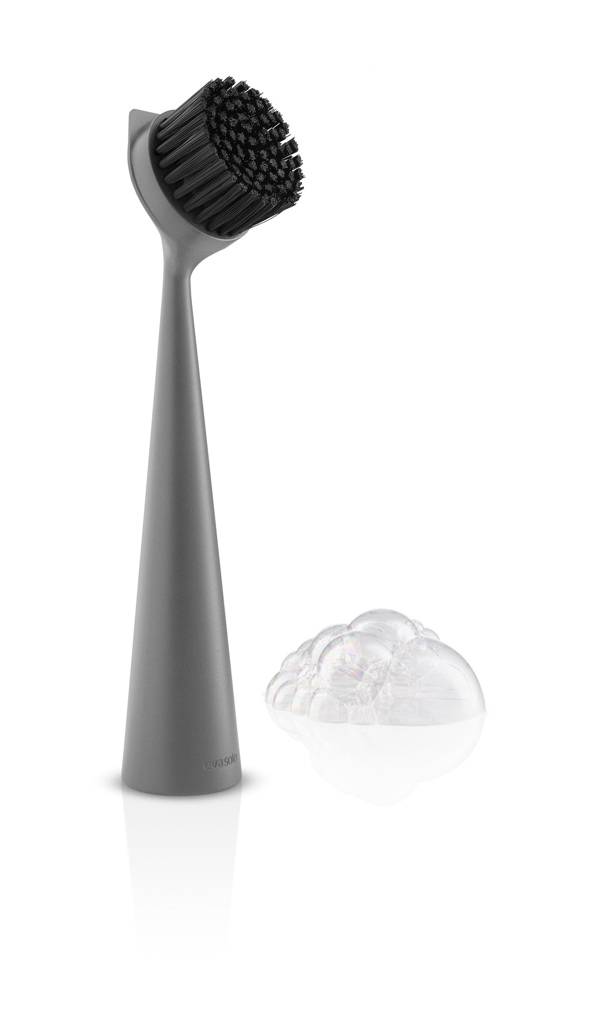 Dish brush nylon Elephant grey