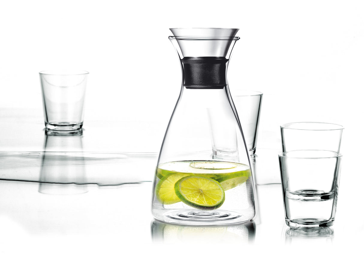 Carafe 1.0 l w. 4 glasses