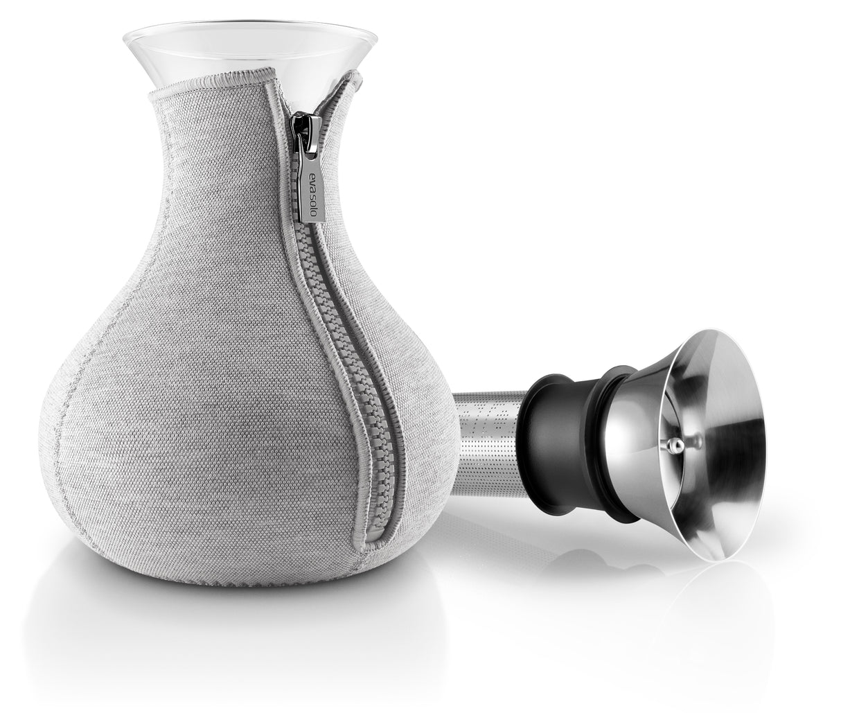 Tea-maker 1.0 l Light grey woven