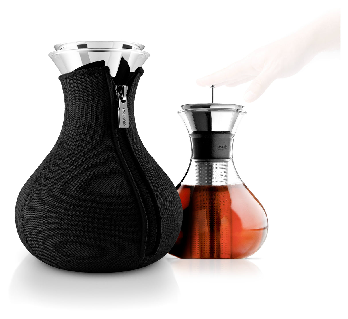 Tea-maker 1.0 l Black woven