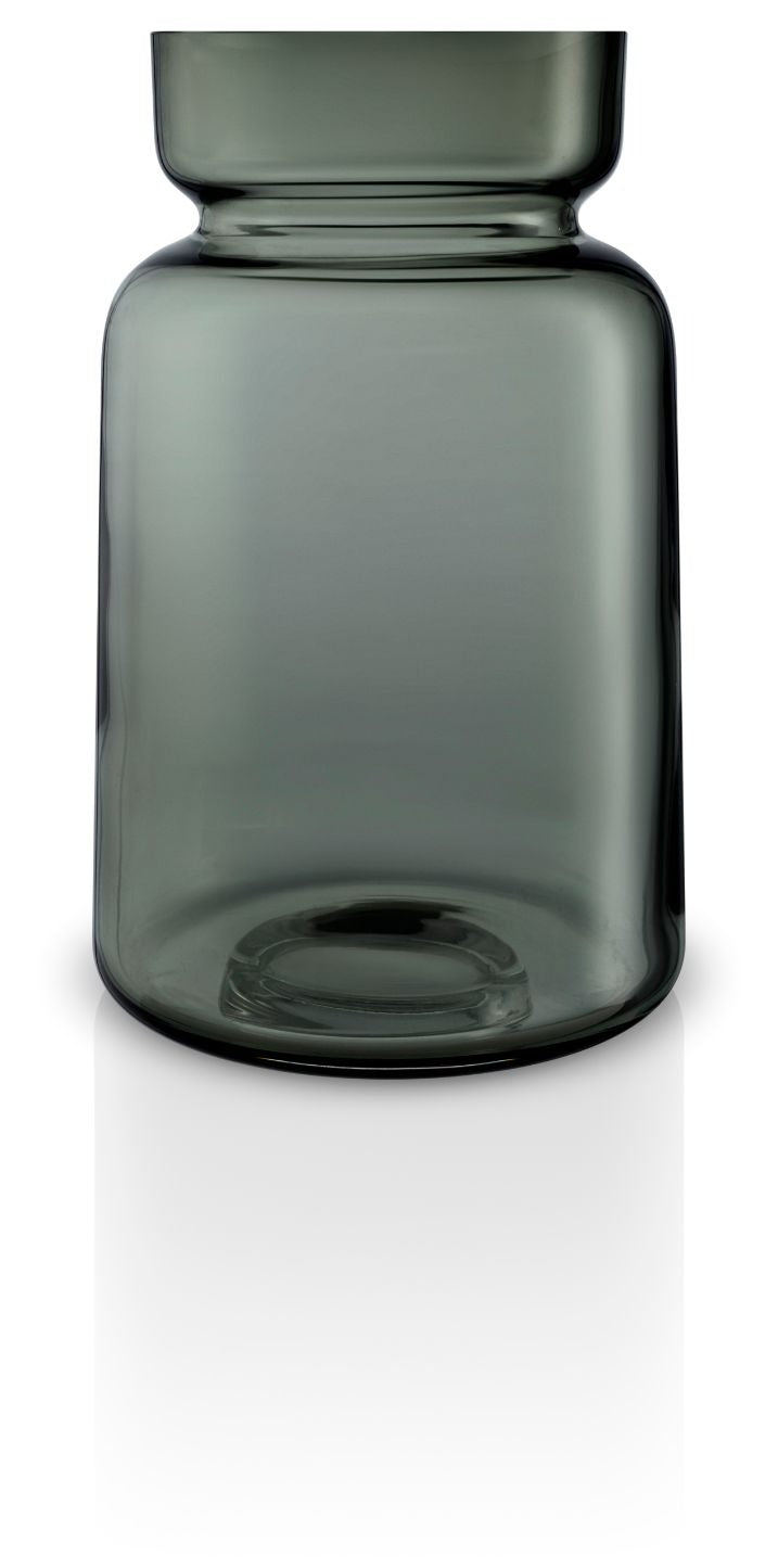 Vases glass H 222 mm smoke