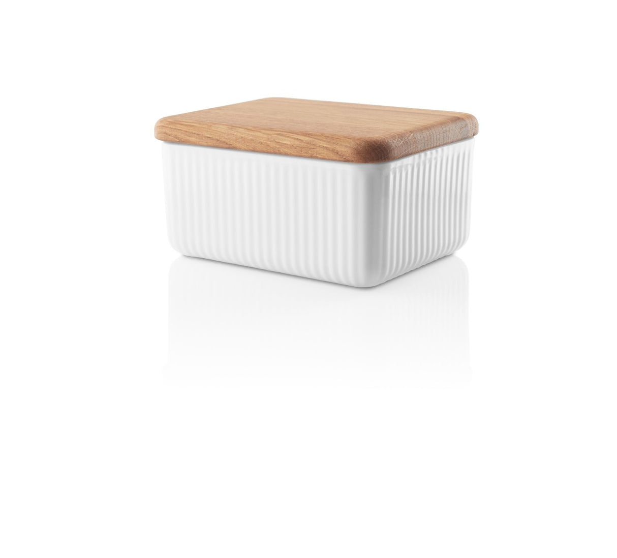 Legio Nova Butter dish with oak lid