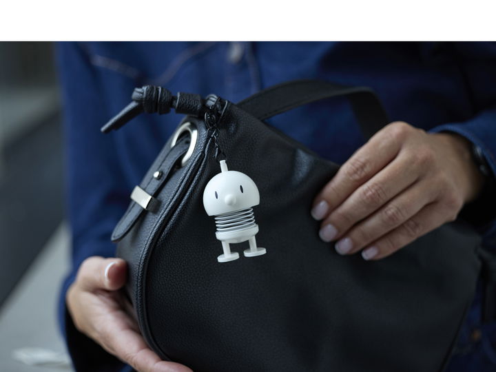 Hoptimist Bag charm White