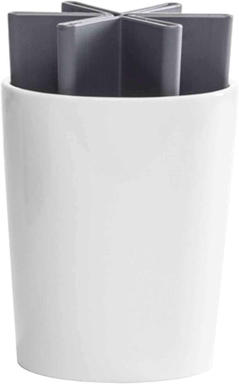 Kitchen organizer shiny white/grey