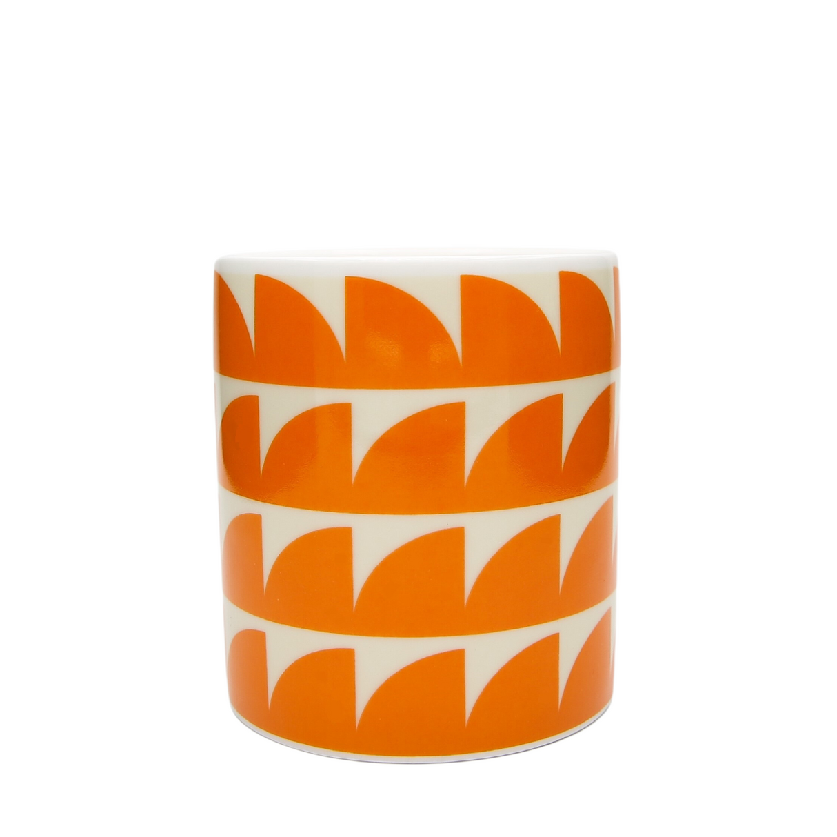 Frances Collett - Medium Ceramic Mug - 275ml - Surfers Sun - Orange