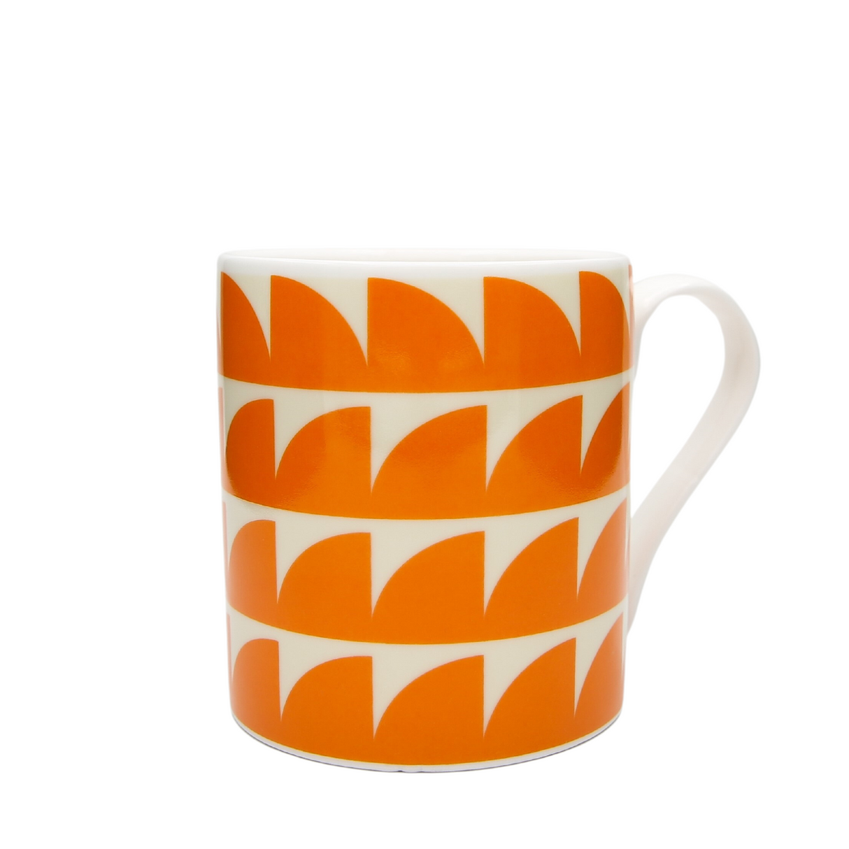 Frances Collett - Medium Ceramic Mug - 275ml - Surfers Sun - Orange