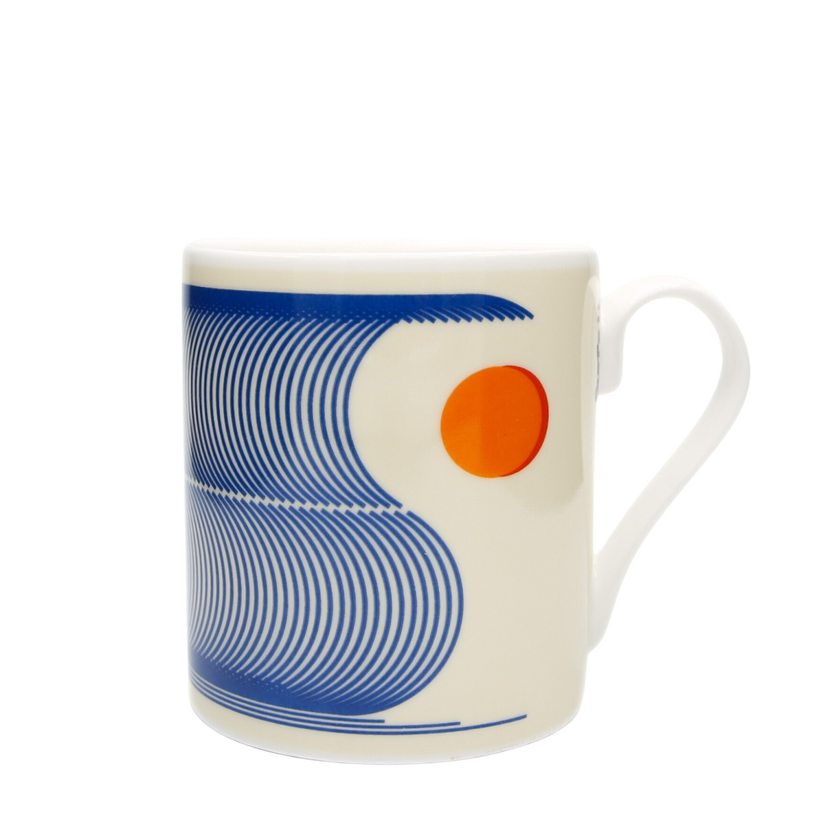 Frances Collett - Medium Ceramic Mug - 275ml - Surf's Up