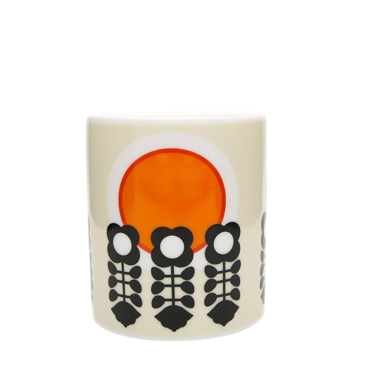 Frances Collett - Medium Ceramic Mug - 275ml - Retro Sun Flower