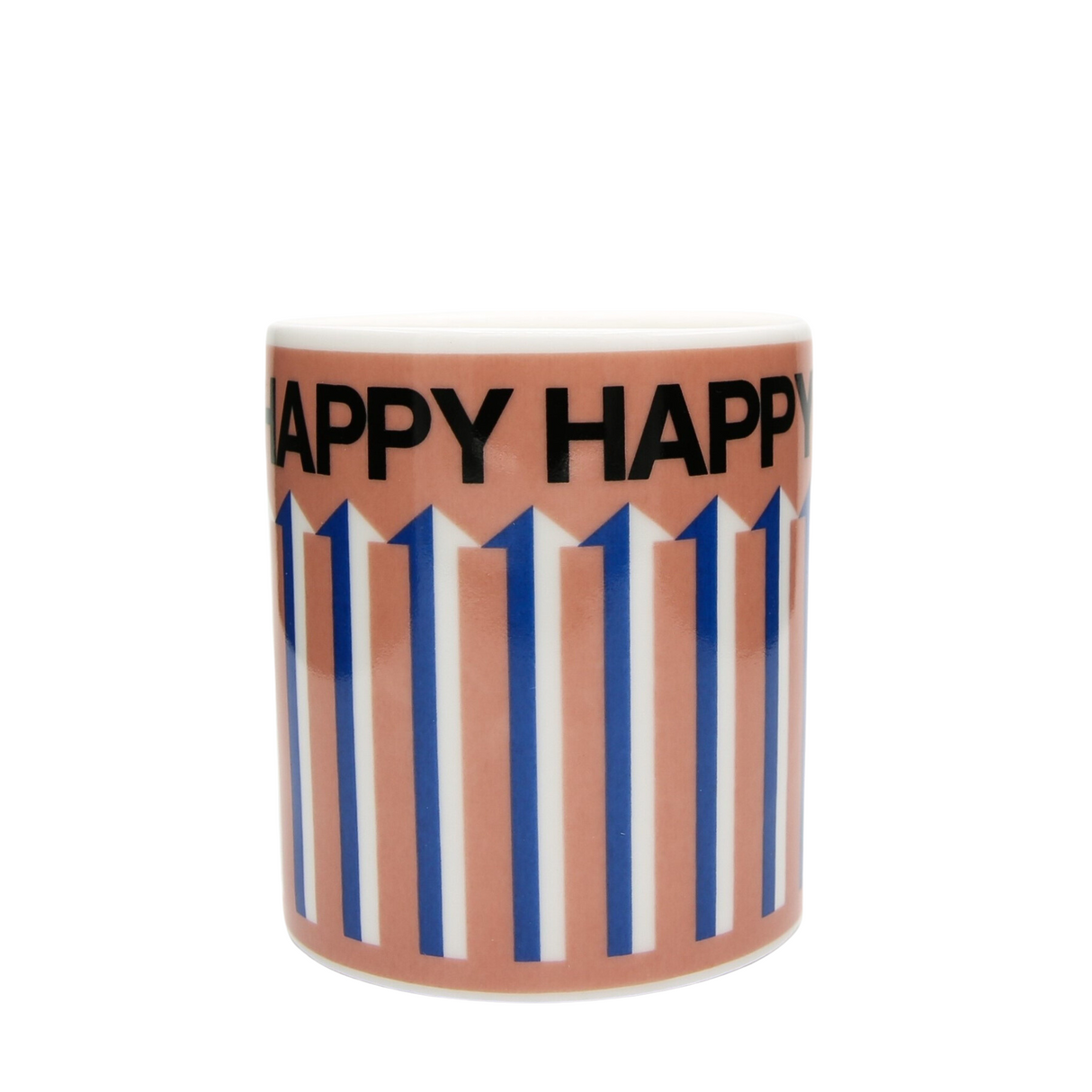 Frances Collett - Medium Ceramic Mug - 275ml - Happy Pink