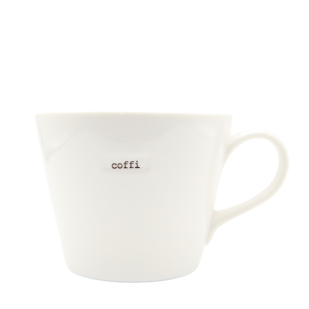 Bucket Mug Medium - 350ml - Coffi (Brown)