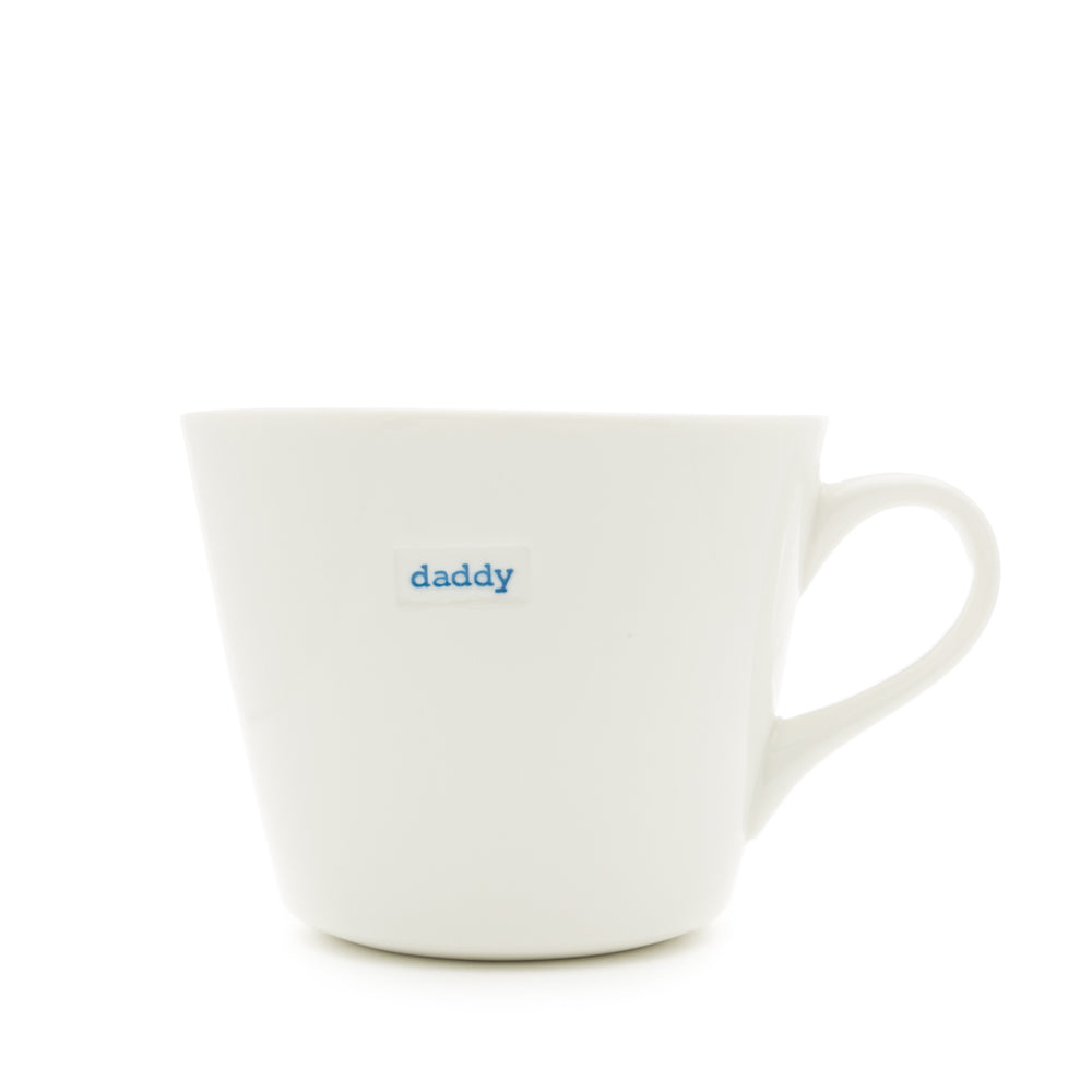 Bucket Mug Medium - 350ml - Daddy (Blue)