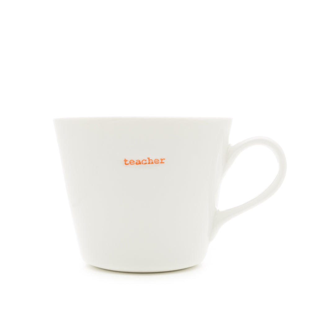 Bucket Mug Medium 350ml - Teacher