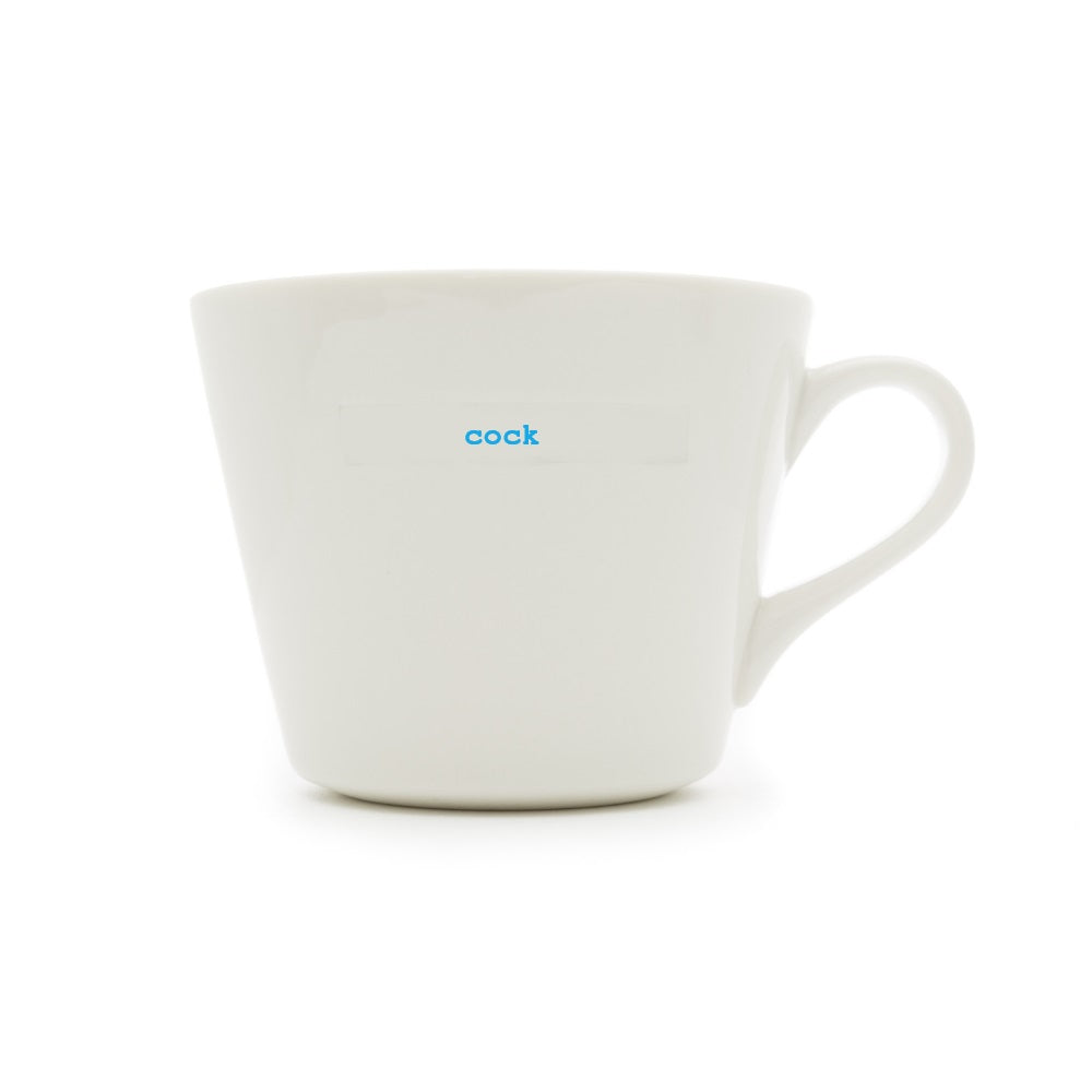 Bucket Mug Medium - 350ml - Cock (Blue)