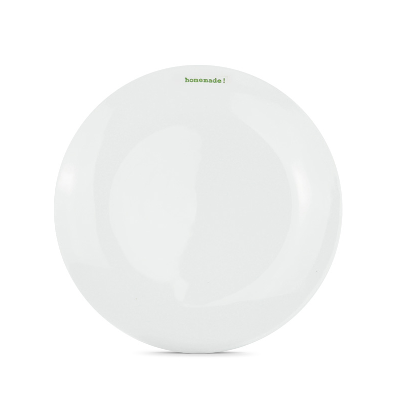 Plate Small - Homemade! (Green)