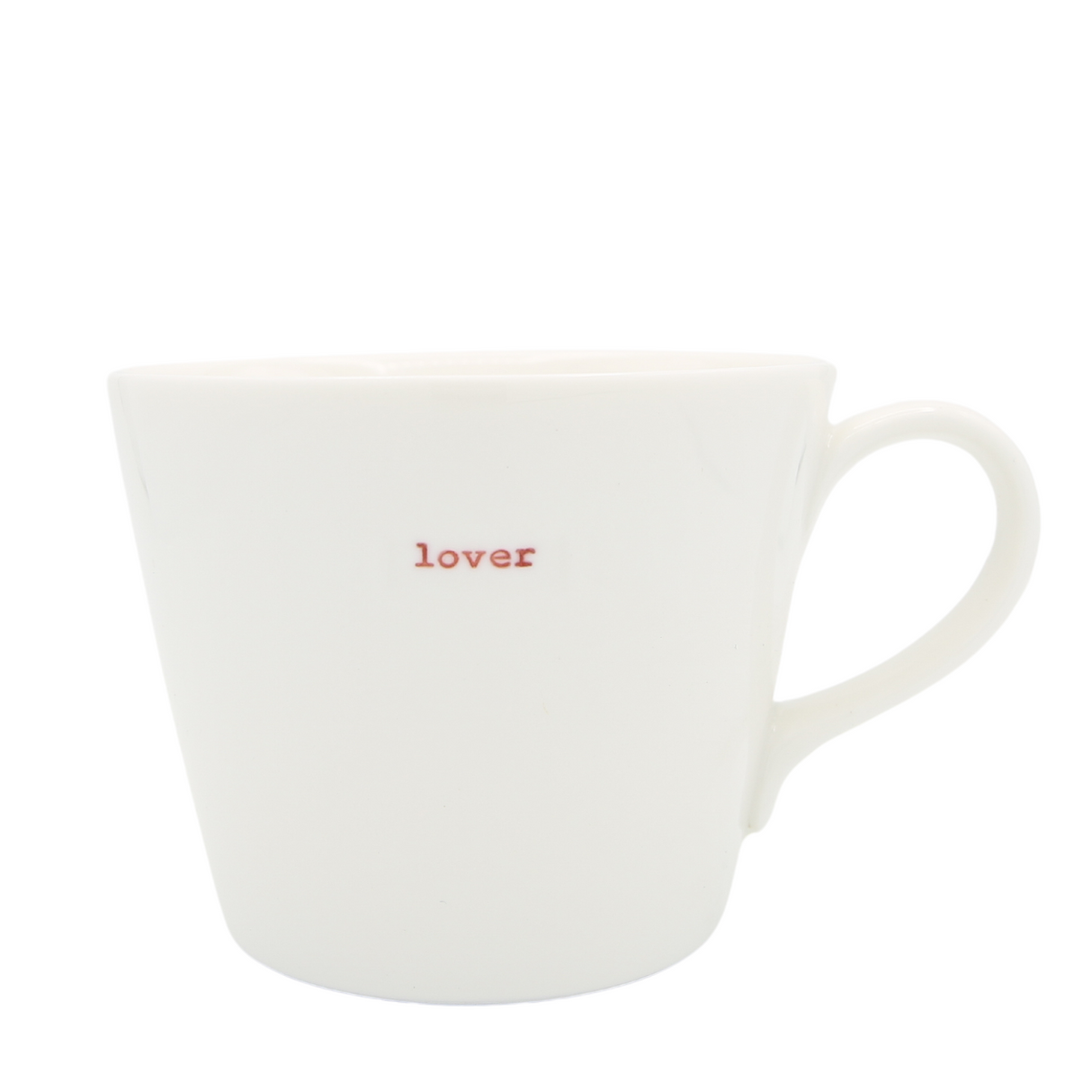 Bucket Mug Medium - 350ml - Lover (Red)