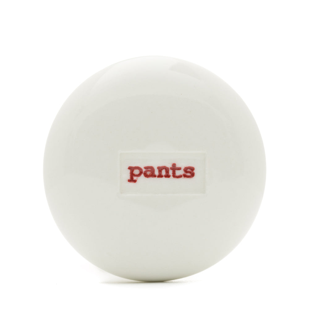 Drawer Knobs - Pants (Red)