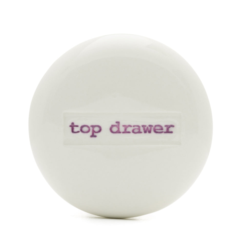 Drawer Knobs - Top Drawer (Lilac)