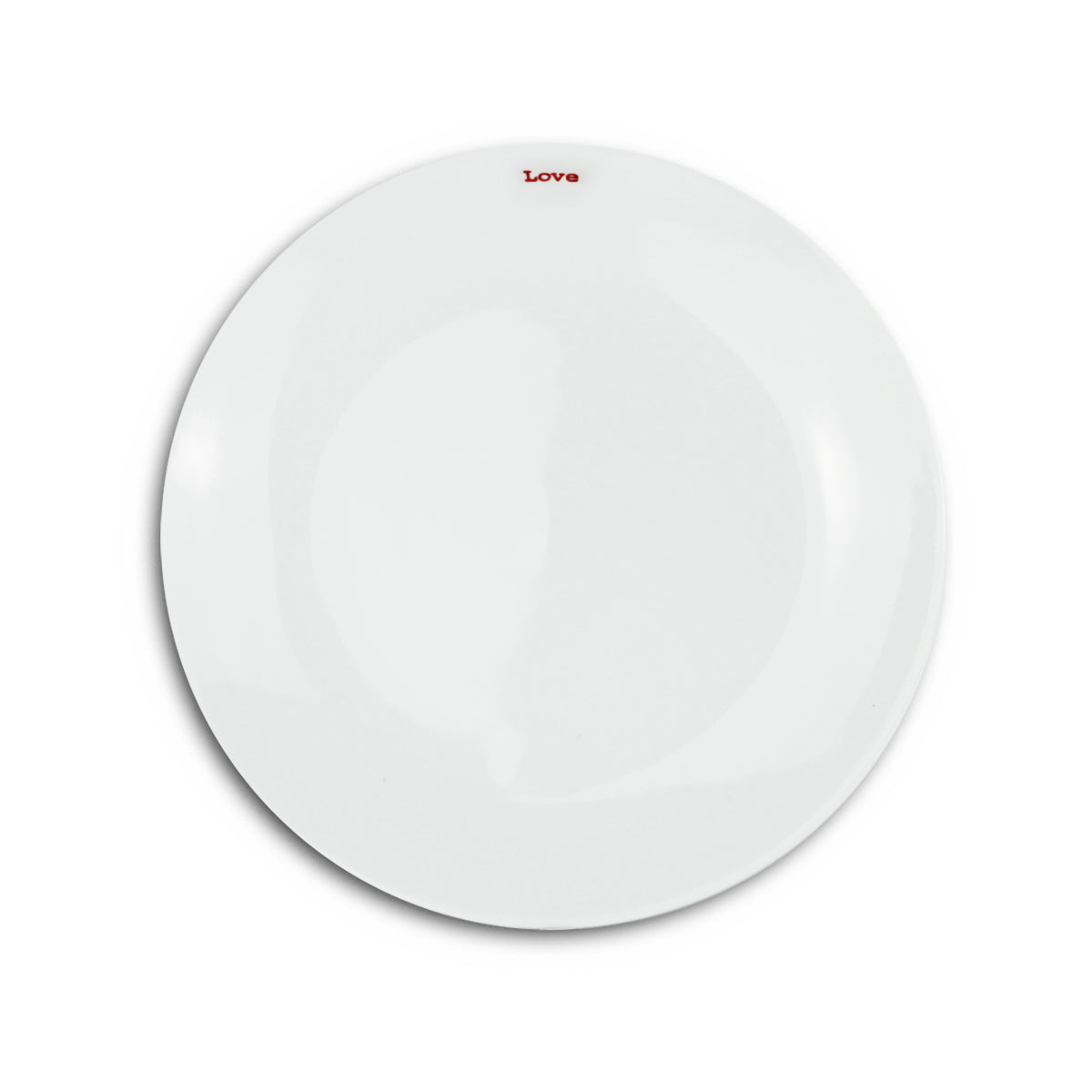 Plate Small - Love (Red)