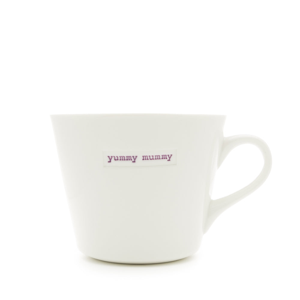 Bucket Mug Medium - 350ml - Yummy Mummy (Lilac)