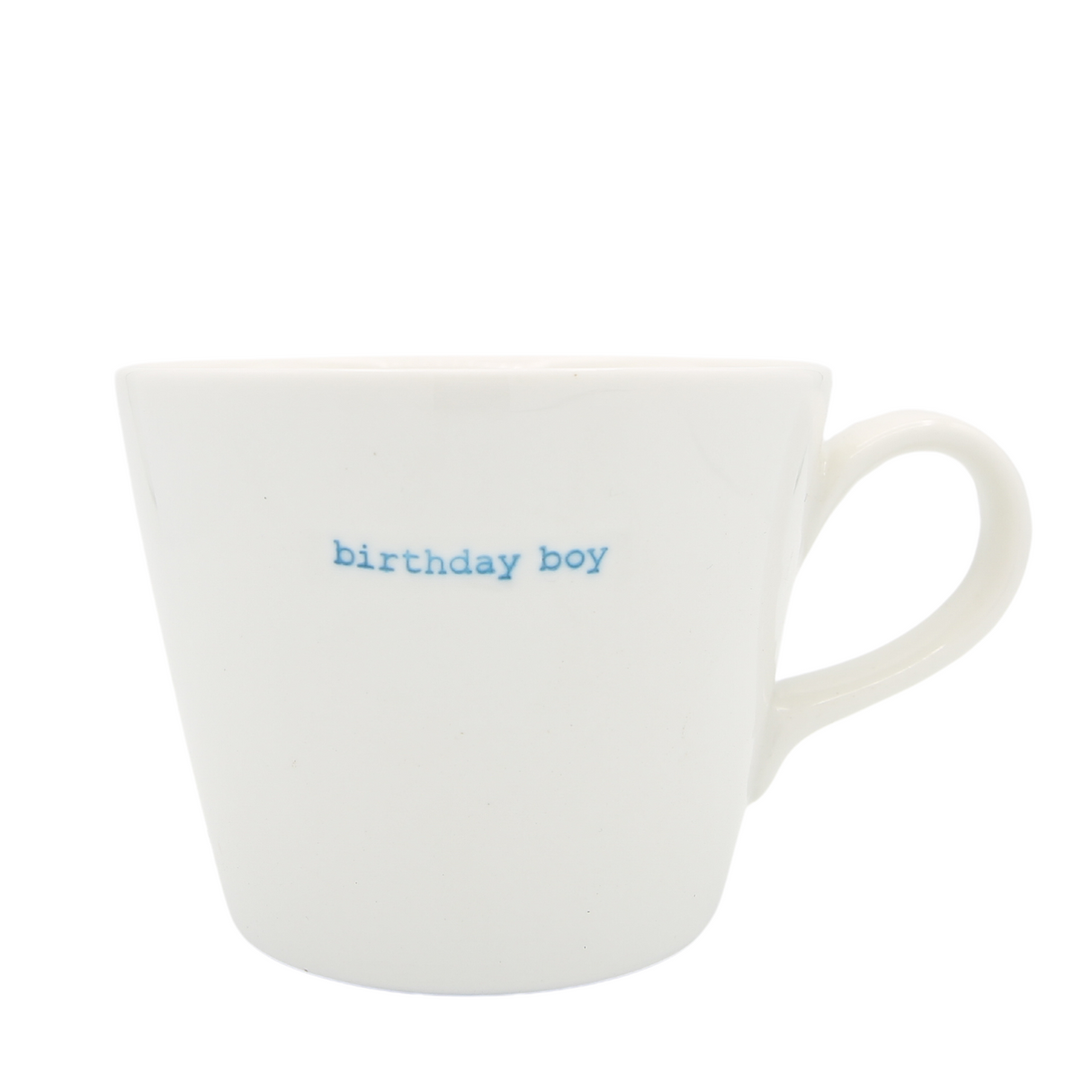 Bucket Mug Medium - 350ml - Birthday Boy (Blue)