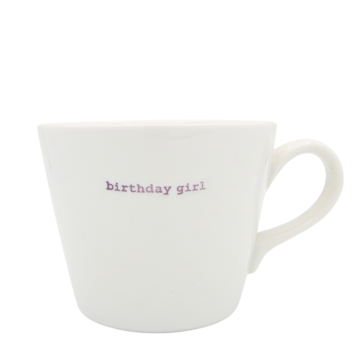 Bucket Mug Medium - 350ml - Birthday Girl (Lilac)