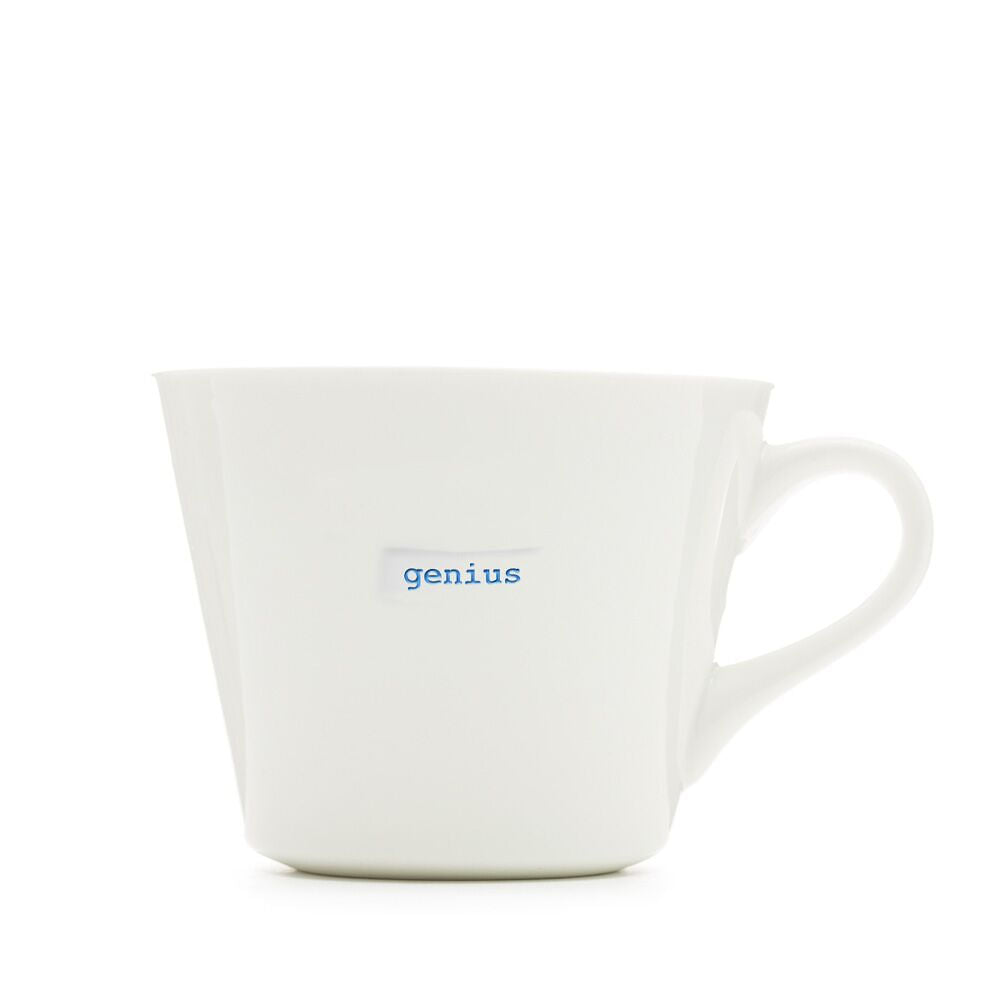 Bucket Mug Medium - 350ml - Genius (Blue)