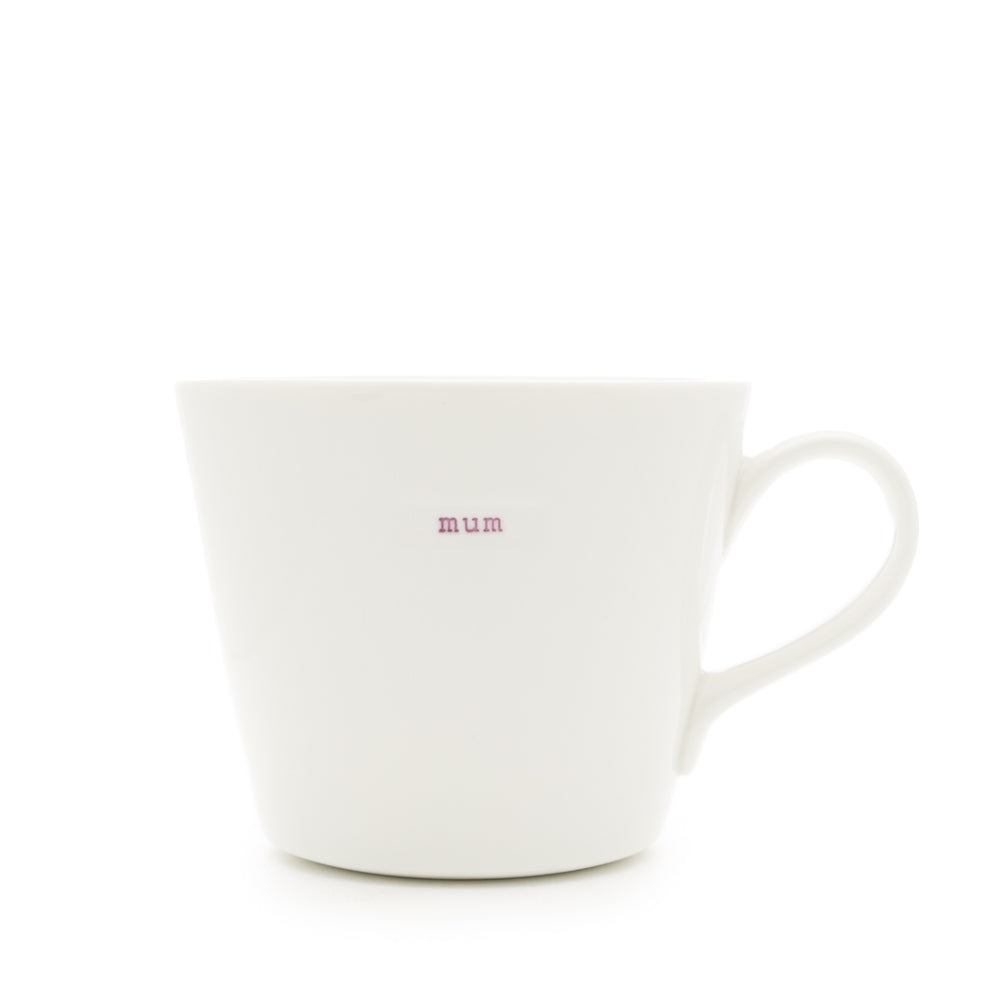 Bucket Mug Medium - 350ml - Mum (Lilac)