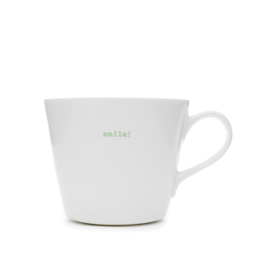 Bucket Mug Medium - 350ml - Smile