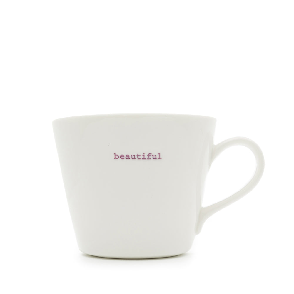 Bucket Mug Medium - 350ml - Beautiful (Lilac)