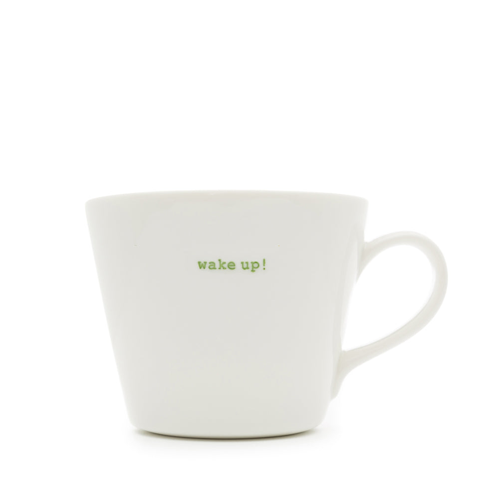 Bucket Mug Medium - 350ml - Wake Up!