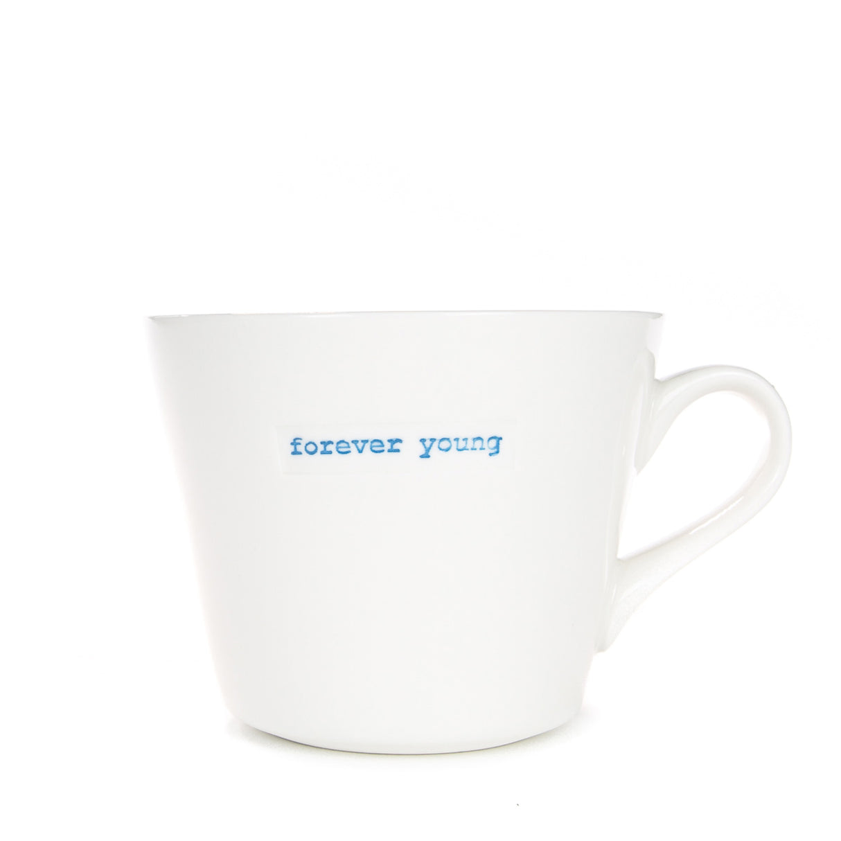 Bucket Mug Medium - 350ml - Forever Young (Blue)
