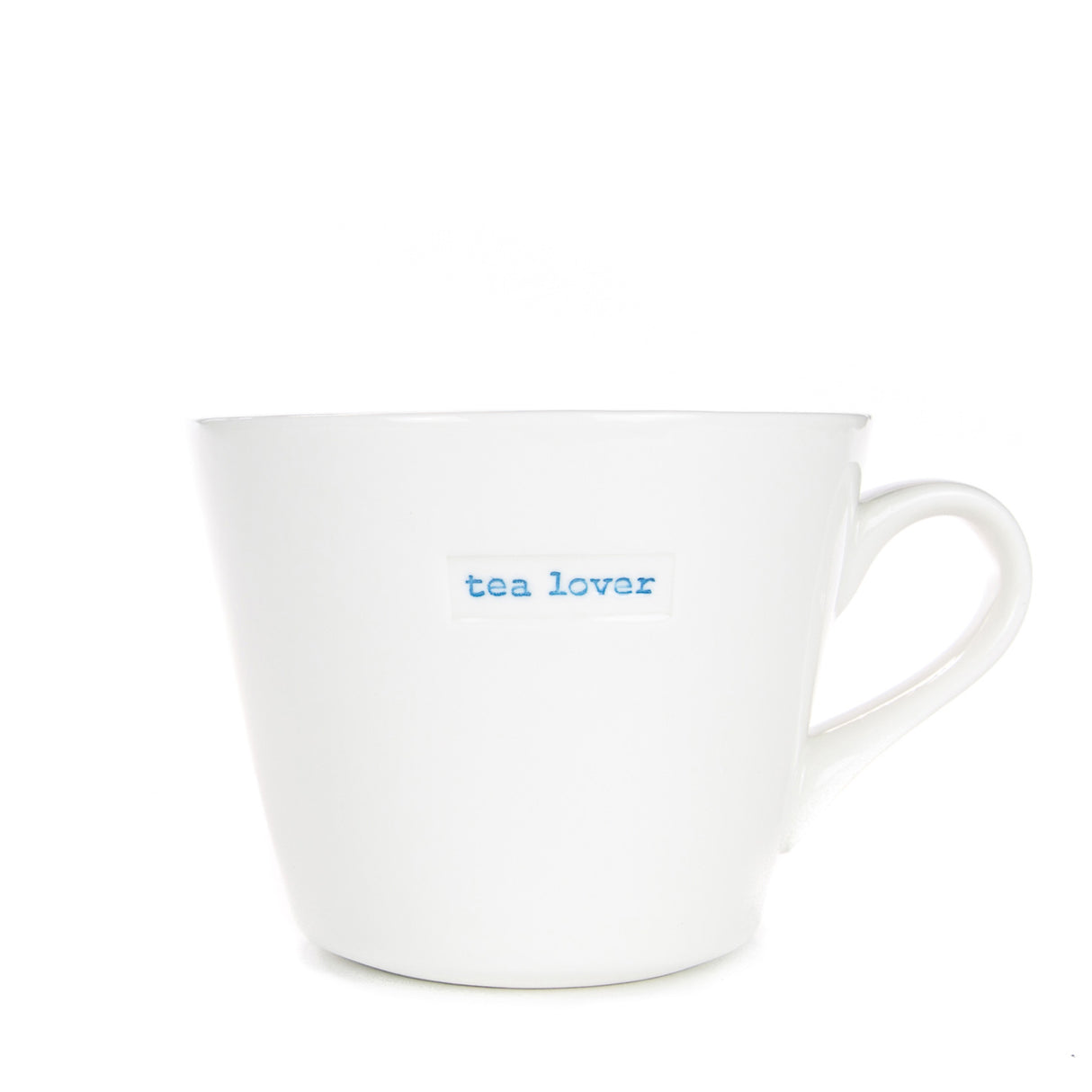 Bucket Mug Medium - 350ml - Tea Lover (Blue)