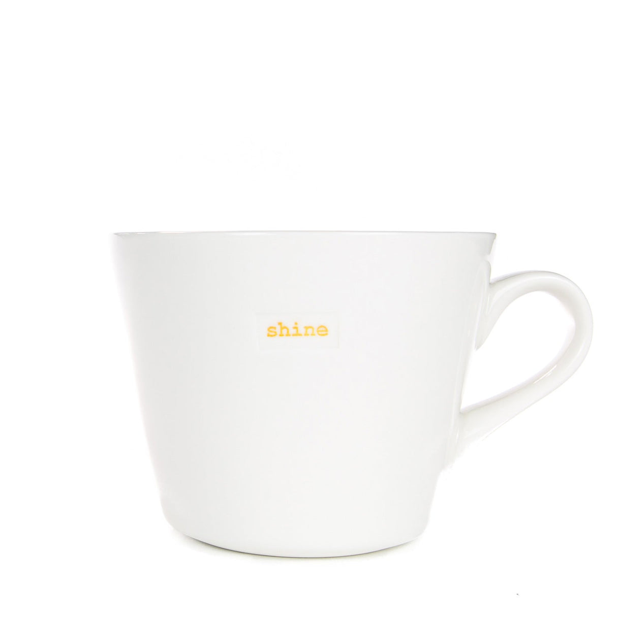 Bucket Mug Medium Pair - 350ml - Rise (Green) & Shine (Orange)