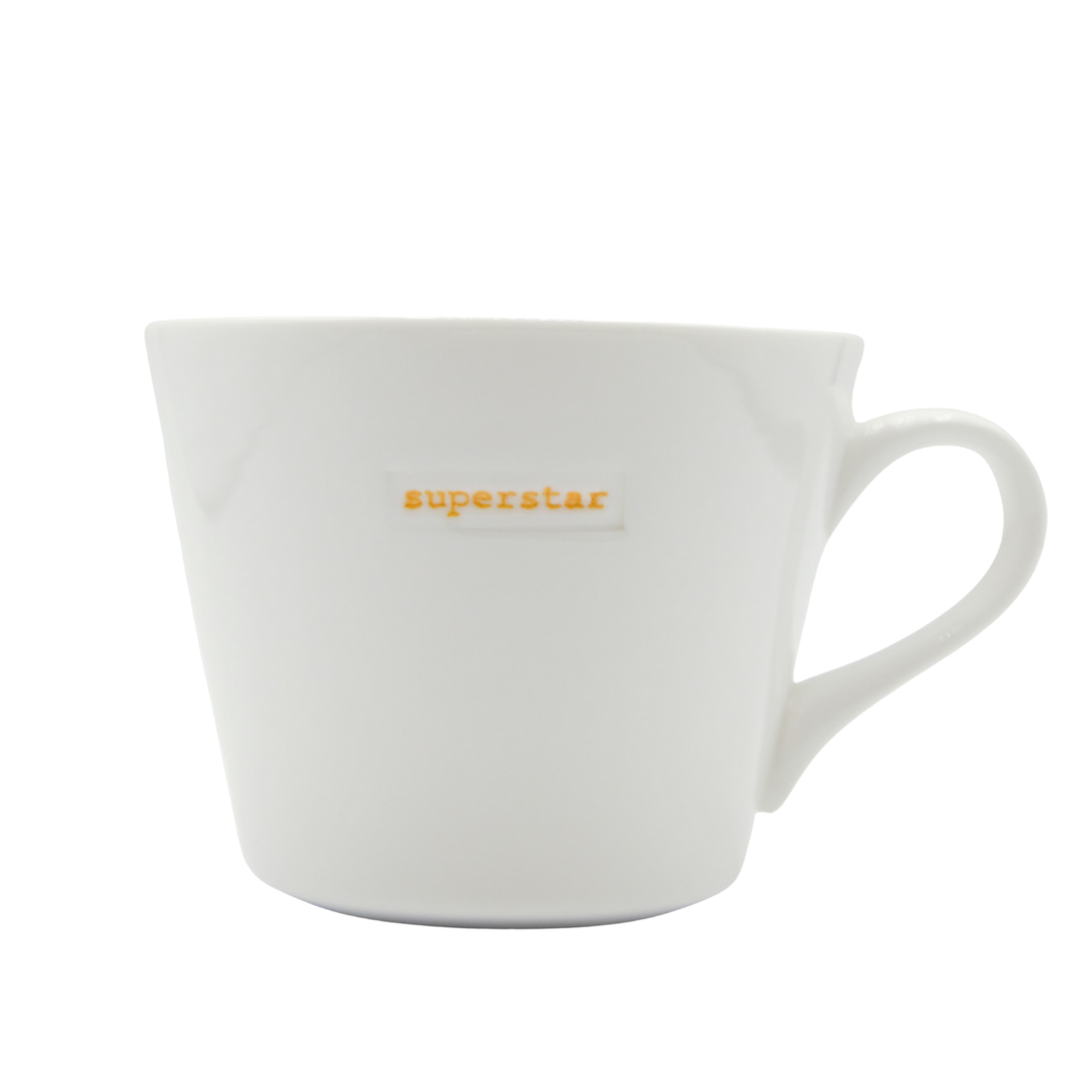 Bucket Mug Medium - 350ml - Superstar (Orange)