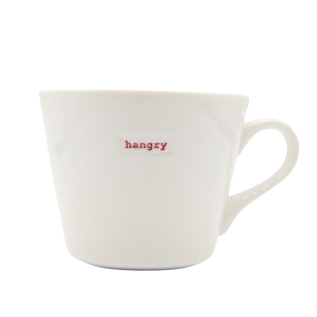 Bucket Mug Medium - 350ml - Hangry (Red)