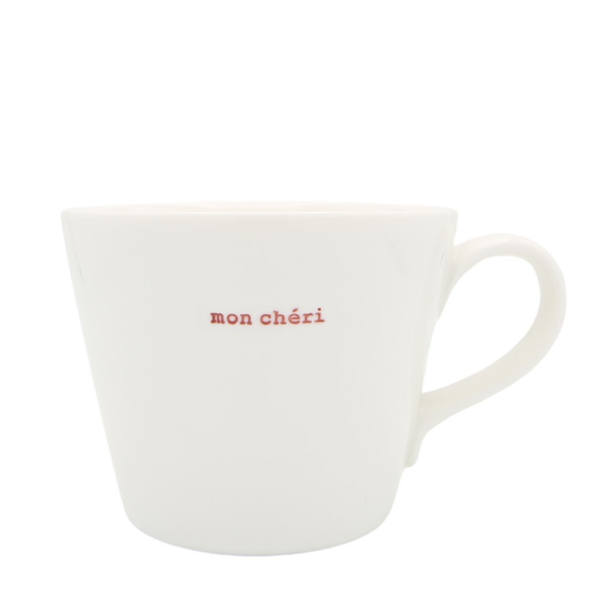 Bucket Mug Medium - 350ml - Mon Cheri (Red)