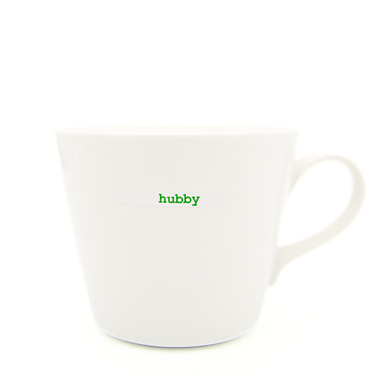 Bucket Mug Medium - 350ml - Hubby