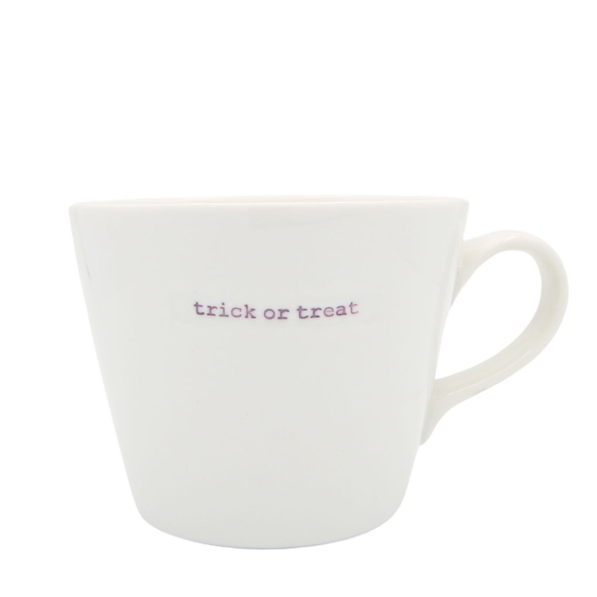 Bucket Mug Medium - 350ml - Trick Or Treat (Lilac)