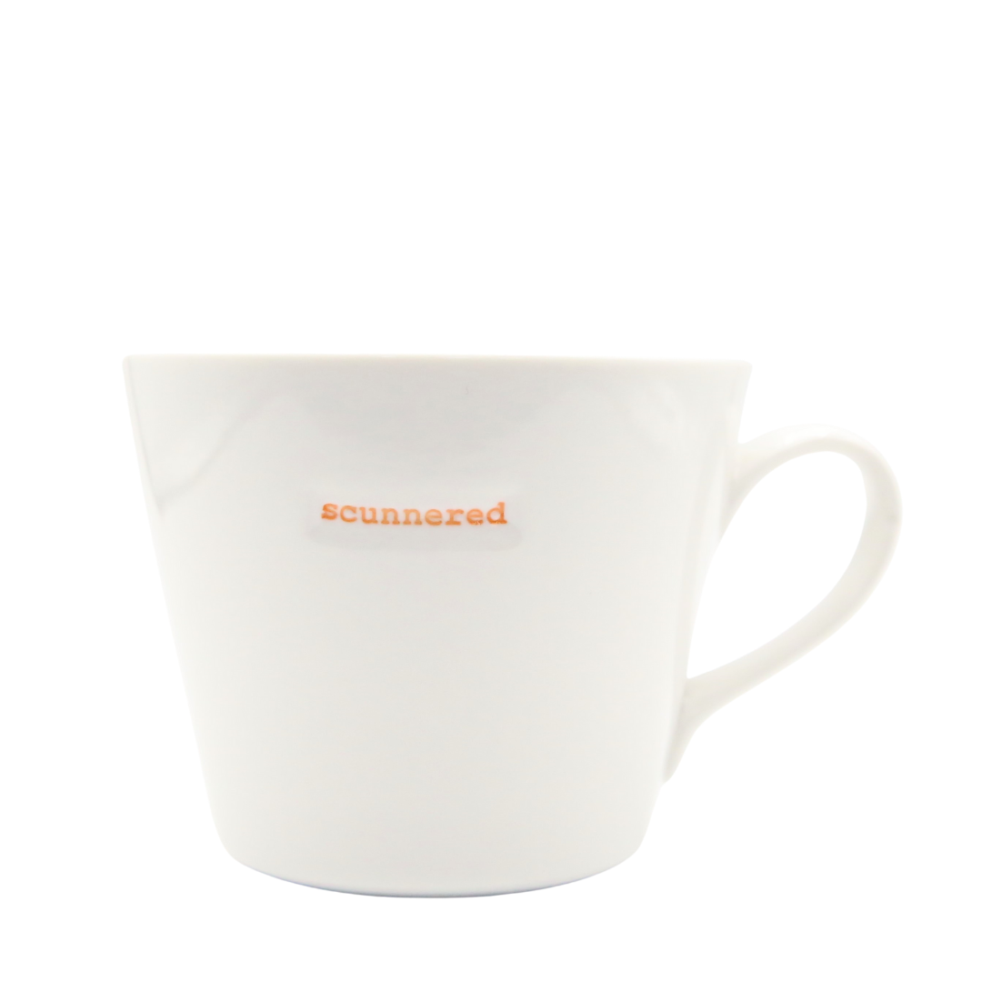 Bucket Mug Medium - 350ml - Scunnered (Orange)