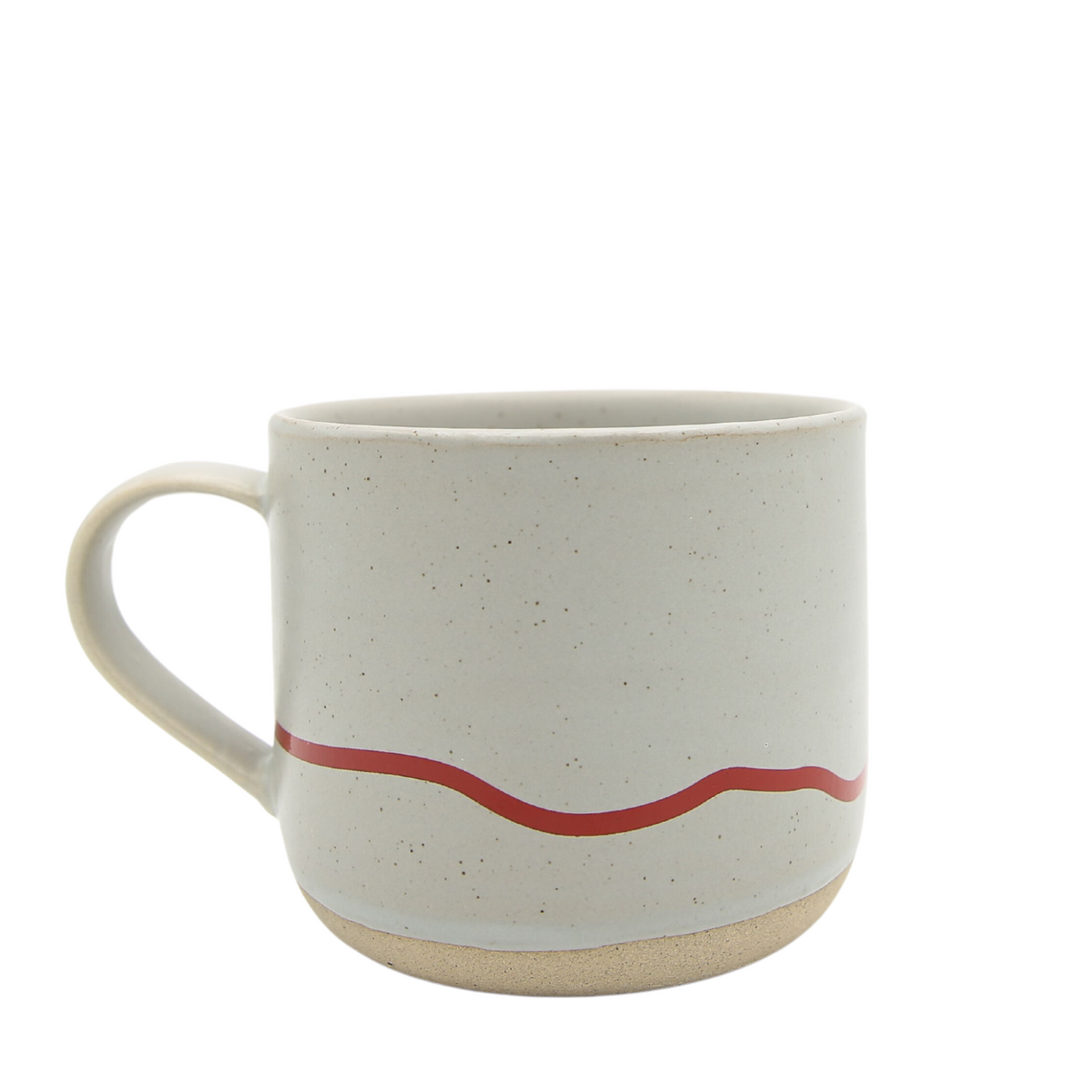 Mug Medium - Studio Range - 350ml - Pebble & Red