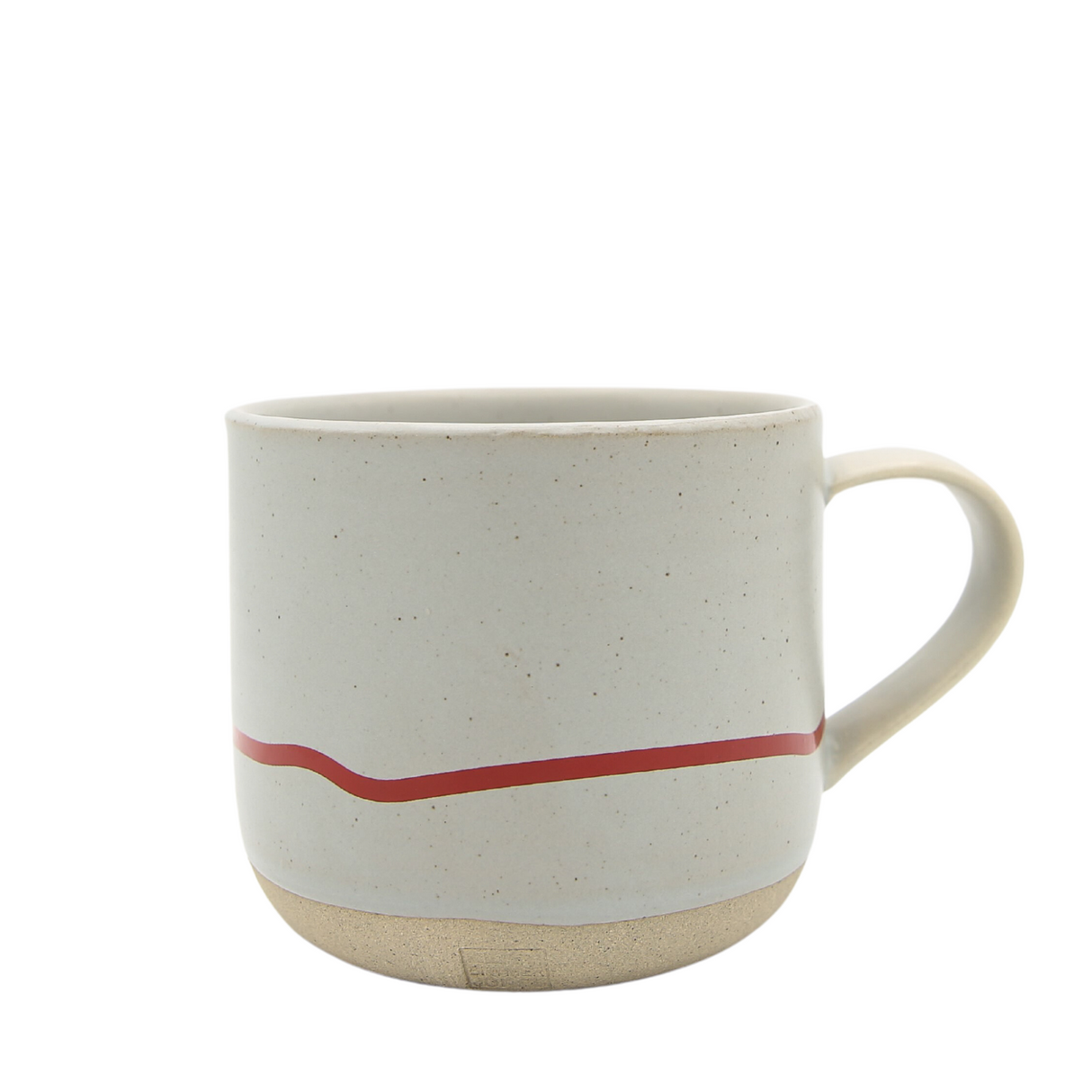 Mug Medium - Studio Range - 350ml - Pebble & Red