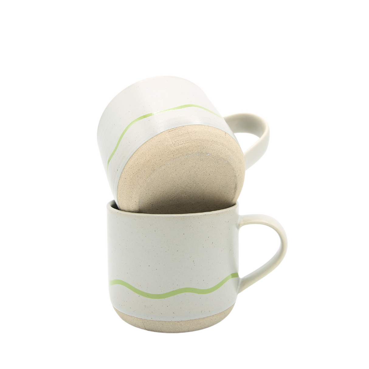 Mug Medium - Studio Range - 350ml - Pebble & Green