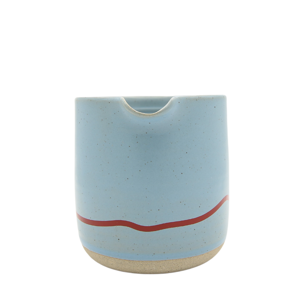 Jug Large - Studio Range -400ml - Clear Sky & Red