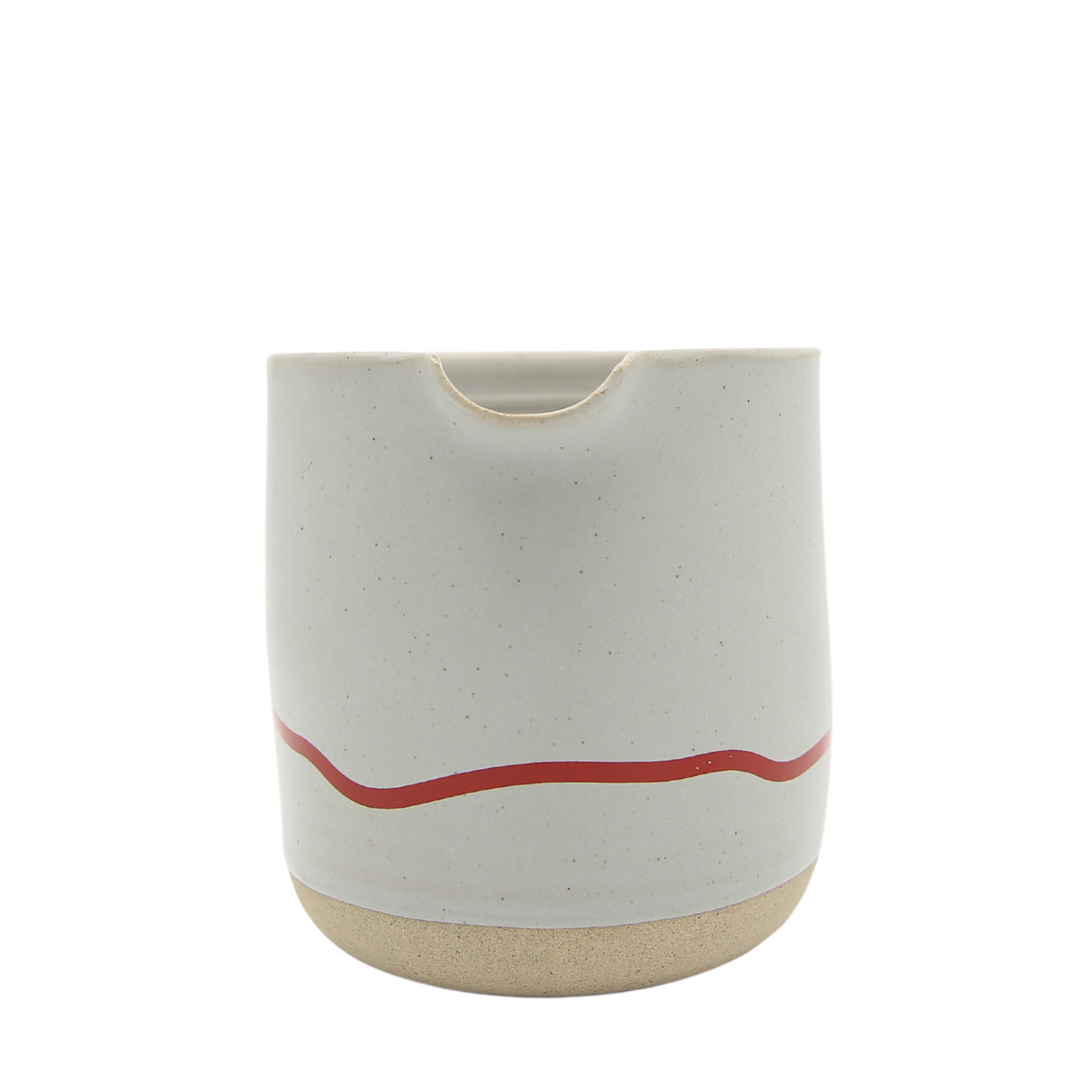 Jug Large - Studio Range -400ml - Pebble & Red